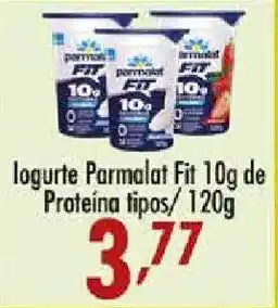 Confiança Supermercados logurte parmalat fit oferta