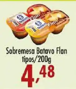 Confiança Supermercados Sobremesa Batavo Flan oferta