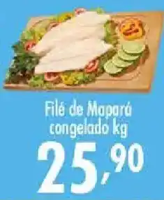 Confiança Supermercados Filé de Mapará congelado oferta