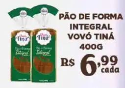 Bahamas Supermercados Pão de forma integral oferta