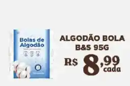 Bahamas Supermercados Bolas de Algodão oferta