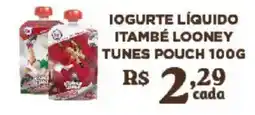 Bahamas Supermercados Iogurte líquido itambé looney tunes pouch oferta