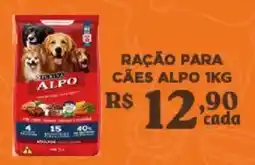 Bahamas Supermercados Ração para cães alpo oferta
