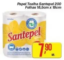 Comper Papel toalha santepel oferta