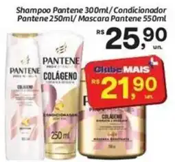 Comper Shampoo Pantene 300ml/ Condicionador Pantene 250ml/ Mascara Pantene 550ml oferta