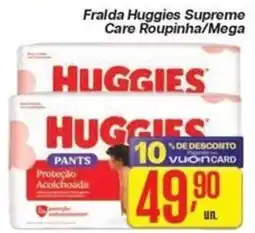 Comper Fralda huggies supreme care roupinha/mega oferta