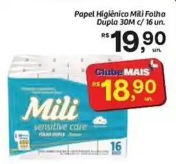 Comper Papel Higiênico Mili Folha Dupla oferta