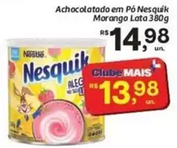 Comper Achocolatado em Pó Nesquik Morango oferta