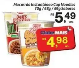 Comper Macarrão instantâneo cup noodles oferta