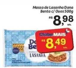 Comper Massa de Lasanha Dona Benta c/ Ovos oferta