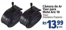 Mix Mateus Câmara de Ar Yser para Moto Aro 18 Titan Dianteiro/Traseiro oferta