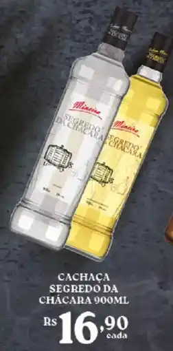 Bahamas Supermercados Cachaça segredo da chácara oferta