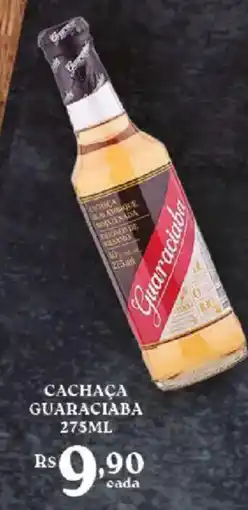 Bahamas Supermercados Cachaça guaraciaba oferta