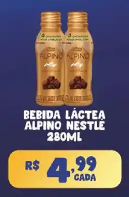 Bahamas Supermercados Bebida Láctea Alpino Nestlé oferta