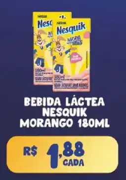 Bahamas Supermercados bebida láctea nesquik morango oferta