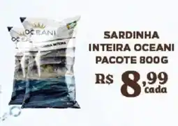 Bahamas Supermercados sardinha inteira oceanani oferta