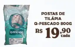 Bahamas Supermercados Postas de tilápia q-pescado oferta