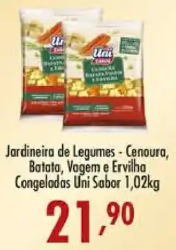 Confiança Supermercados Jardineira de Legumes - Cenoura, Batata, Vagem e Ervilha oferta