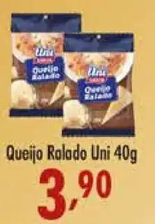 Confiança Supermercados Queijo ralado uni oferta