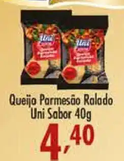 Confiança Supermercados Queijo Parmesão Ralado Uni Sabor oferta