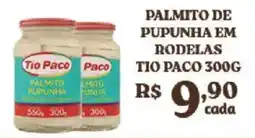 Bahamas Supermercados Palmito de pupunha em rodelas oferta