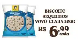 Bahamas Supermercados Biscoito sequilhos vovó clara oferta