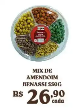 Bahamas Supermercados Mix de amendoim benassi oferta