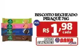 Bahamas Supermercados biscoito recheado piraque oferta