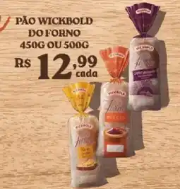 Bahamas Supermercados Pão wickbold do forno oferta