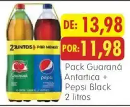 Epa Pack Guaraná Antartica + Pepsi Black oferta