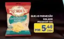 Epa queijo parmesão ralado president 150g oferta