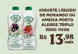 Bahamas Supermercados Iogurte líquido de morango ou ameixa porto alegre triplo zero oferta