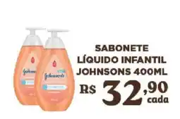 Bahamas Supermercados Sabonete líquido infantil johnsons oferta