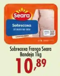 Confiança Supermercados Sobrecoxa frango seara oferta