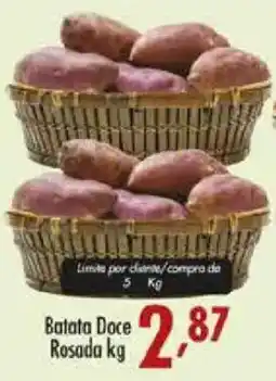 Confiança Supermercados Batata Doce Rosada oferta