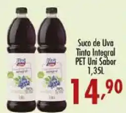 Confiança Supermercados Suco de Uva Tinto Integral PET Uni Sabor oferta