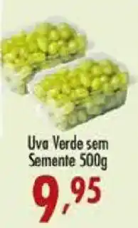 Confiança Supermercados Uva Verde sem Semente oferta
