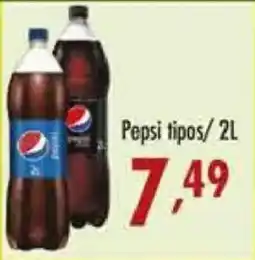 Confiança Supermercados Pepsi tipos oferta