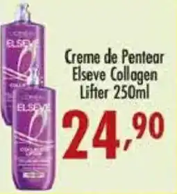 Confiança Supermercados Creme de Pentear Elseve Collagen Lifter oferta