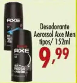Confiança Supermercados Desodorante Aerossol Axe Men oferta
