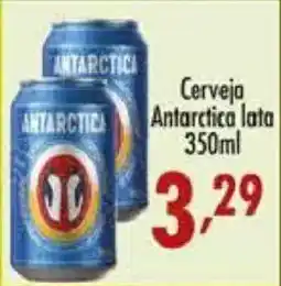 Confiança Supermercados Cerveja Antarctica lata oferta