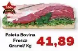 Supermercados Tauste Paleta Bovina Fresca Granel oferta