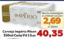 Supermercados Tauste Cerveja imperio pilsen oferta