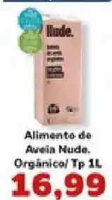 Supermercados Tauste Alimento de Aveia Nude oferta