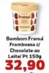 Supermercados Tauste Bombom franui framboesa c/ chocolate ao leite oferta