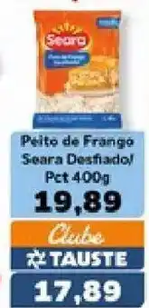 Supermercados Tauste Peito de Frango Seara Desfiado oferta