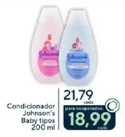 Coop Condicionador Johnson's Baby tipos oferta
