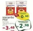 Novo Atacarejo Pilar - macarrão oferta