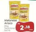 Novo Atacarejo Arisco - maionese oferta