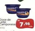 Novo Atacarejo Camponesa - doce de leite oferta